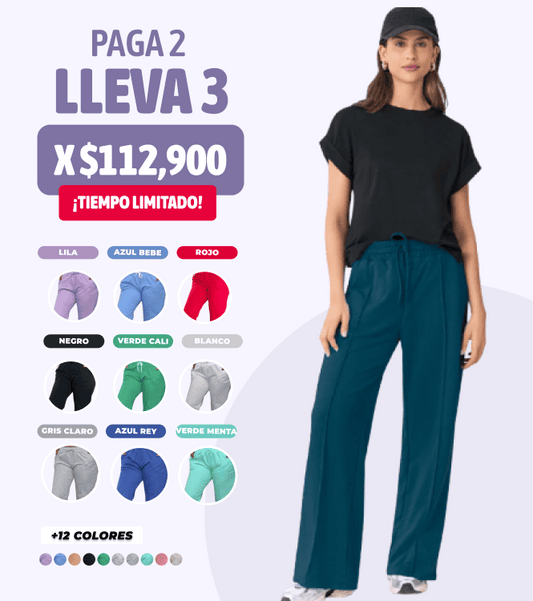 Jogger Bota Recta Para Dama: Poder y Comodidad